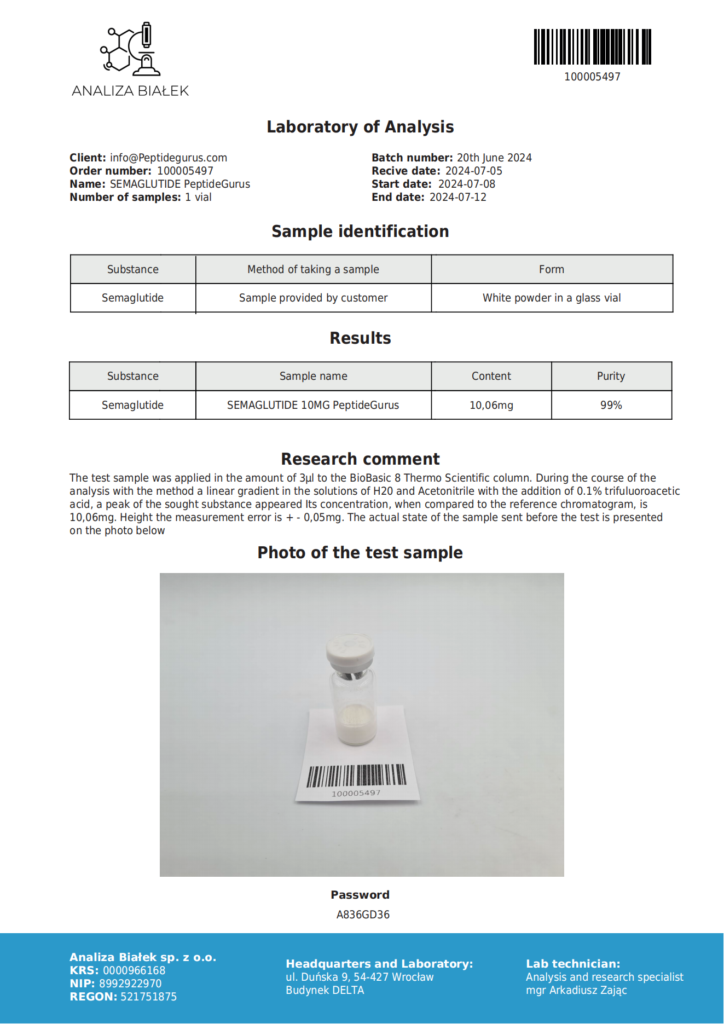 Analiza_sema 10mg_00 research peptides with guaranteed privacy